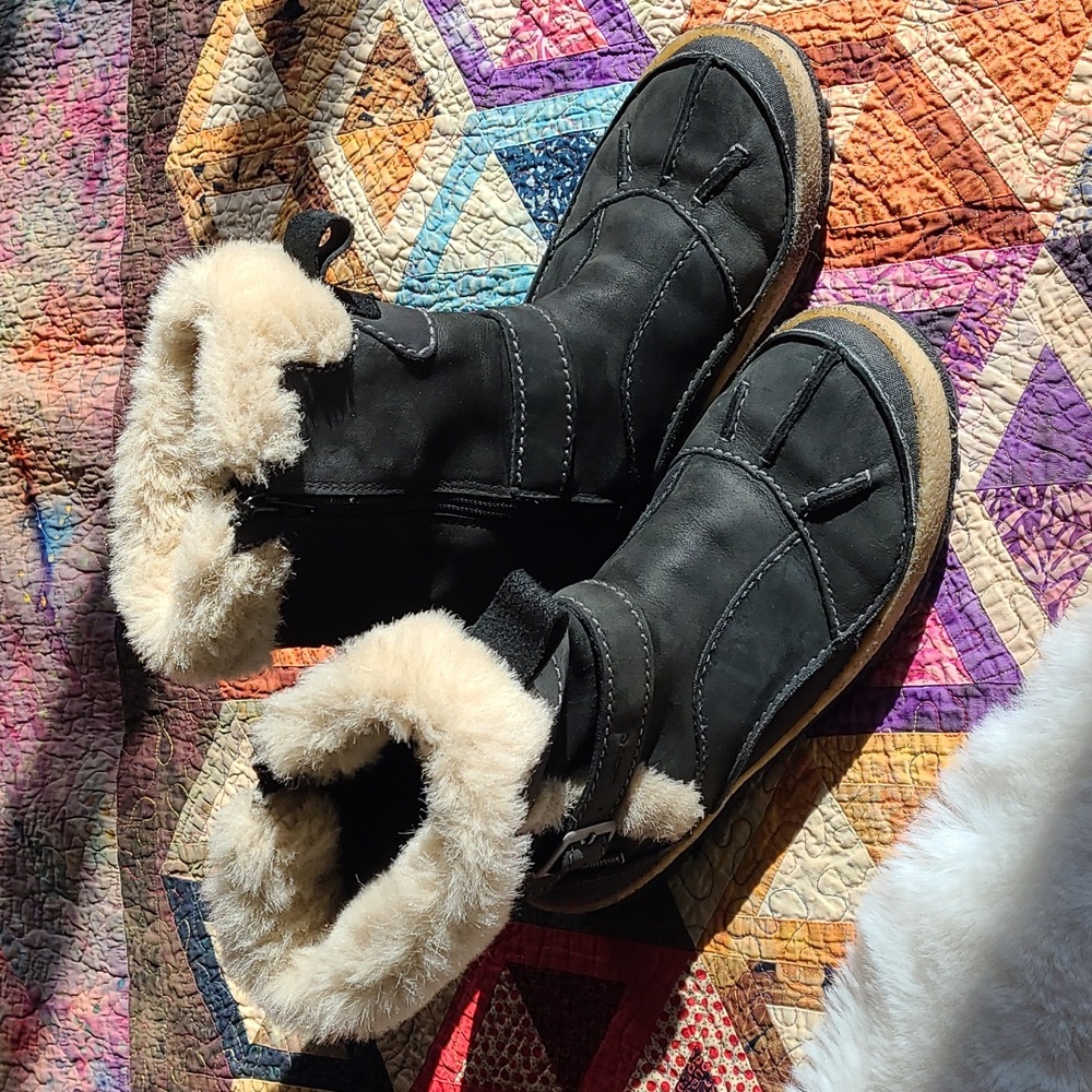 Merrell Taiga Buckle Waterproof Warm Leather Cute Winter Waterproof Boots
